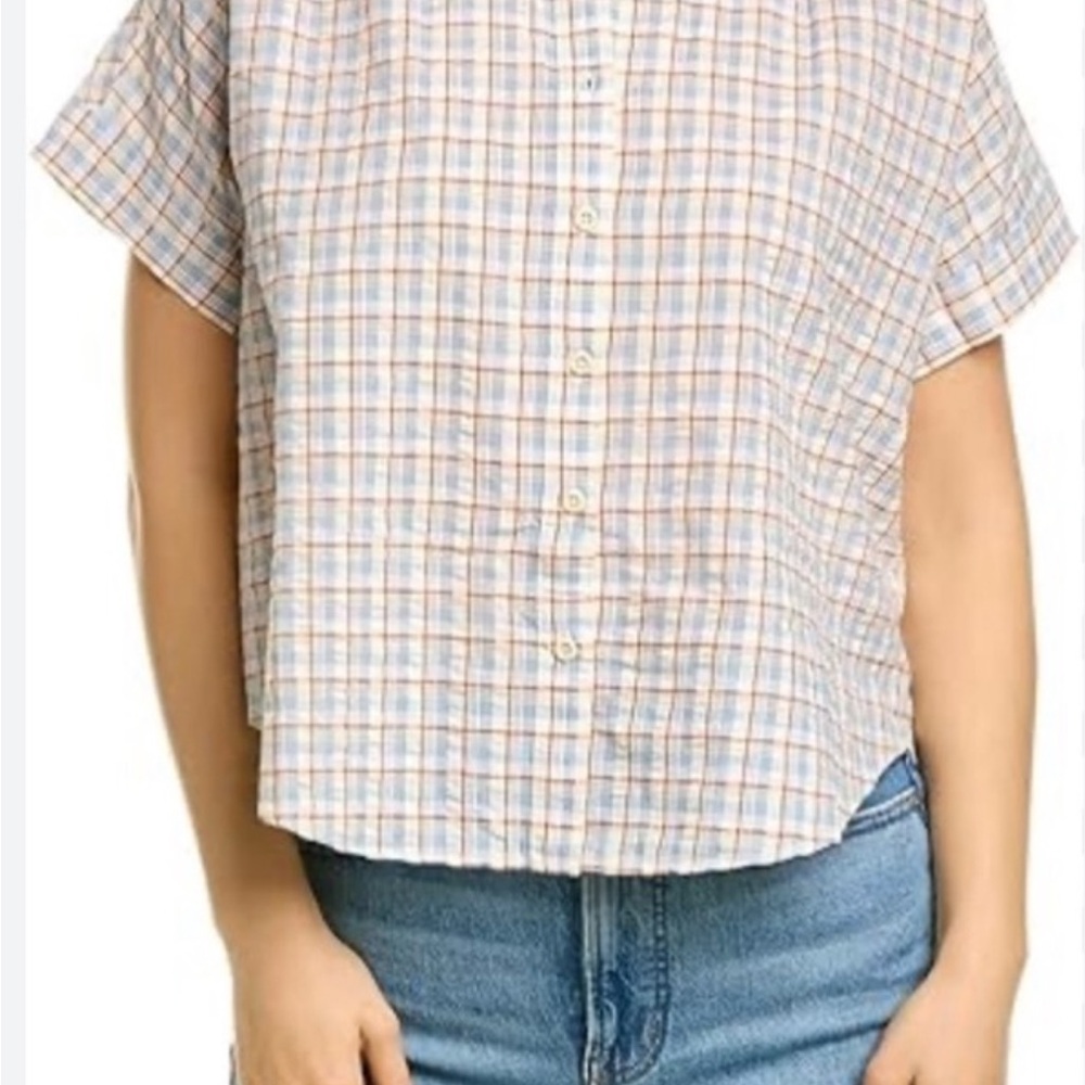Madewell Hilltop Shirt in Tahoe Plaid